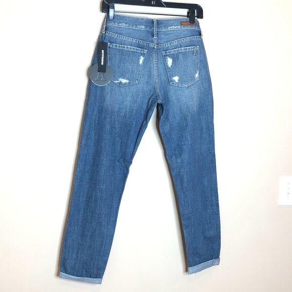Articles of Society Janis Boyfriend Distress Jean - Picture 2 of 12